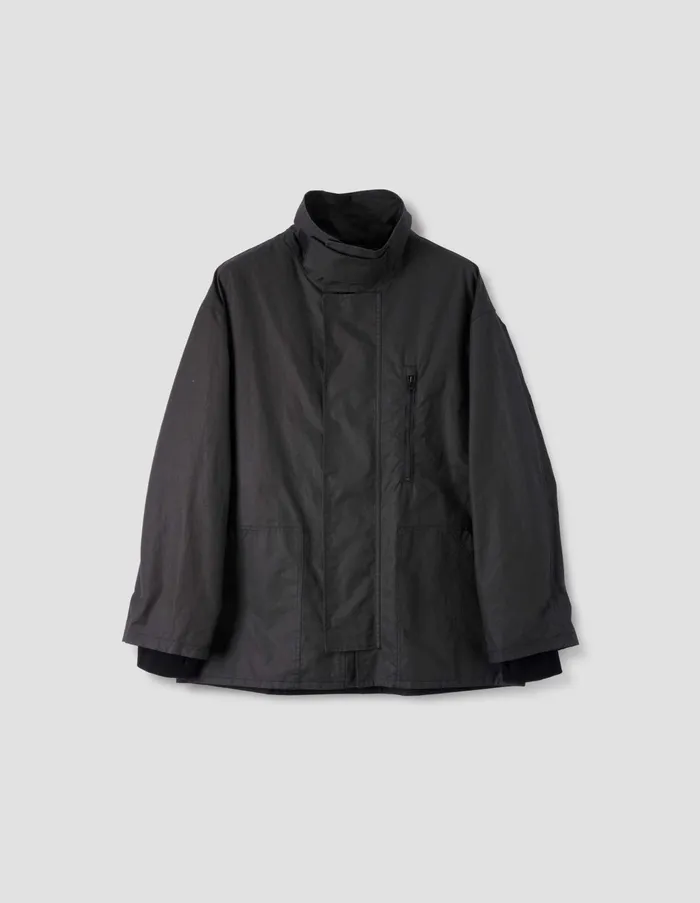 Jackets and Coats Men Margaret Howell Mhl Firemans Coat Ebony