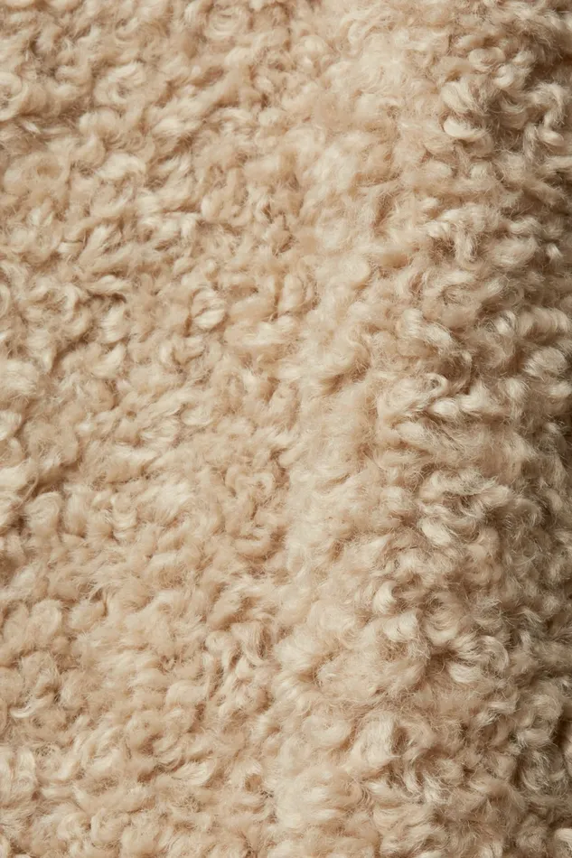 Jackets Coats Women Esprit Faux Fur Coat Cream Beige