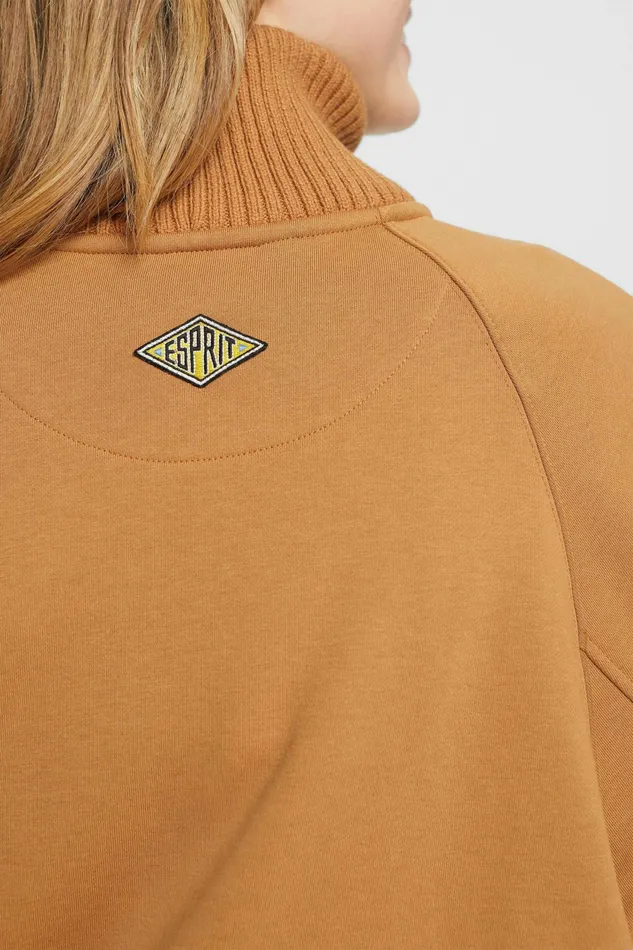 Jackets Coats Women Esprit Varsity Jacket Caramel