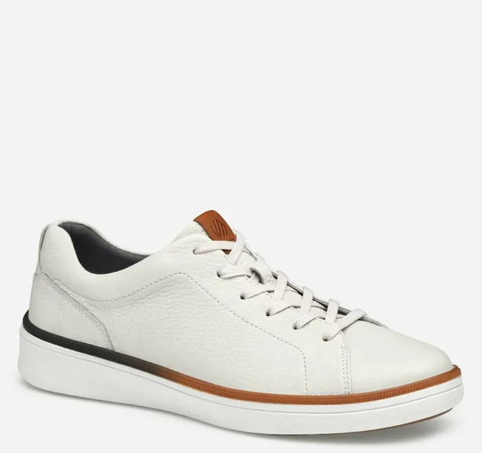 Johnston and Murphy LaceUps Men XC4reg Foust LacetoToe White Tumbled Full Grain