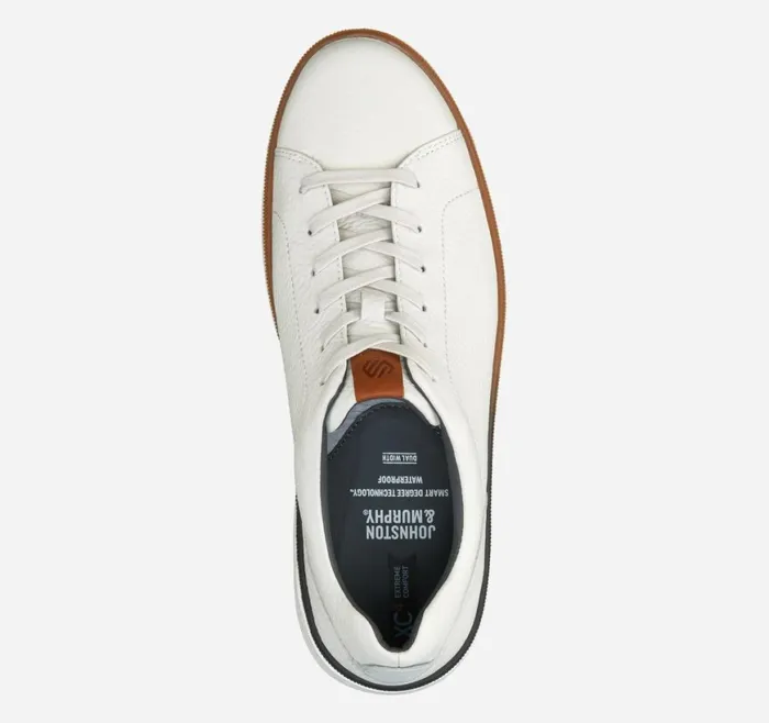Johnston and Murphy LaceUps Men XC4reg Foust LacetoToe White Tumbled Full Grain Johnston and Murphy LaceUps Men XC4reg Foust LacetoToe White Tumbled Full Grain