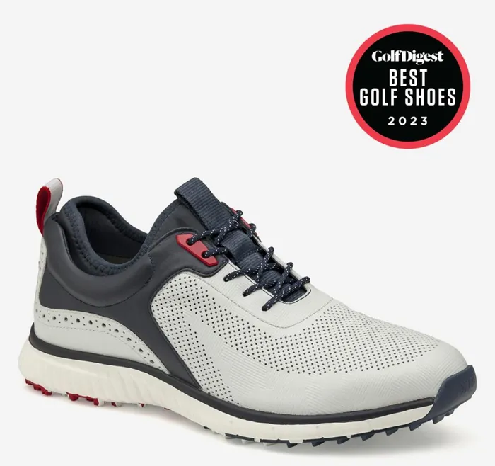 Johnston and Murphy LaceUps Men XC4reg H1Luxe Hybrid Whitenavy Full Grain