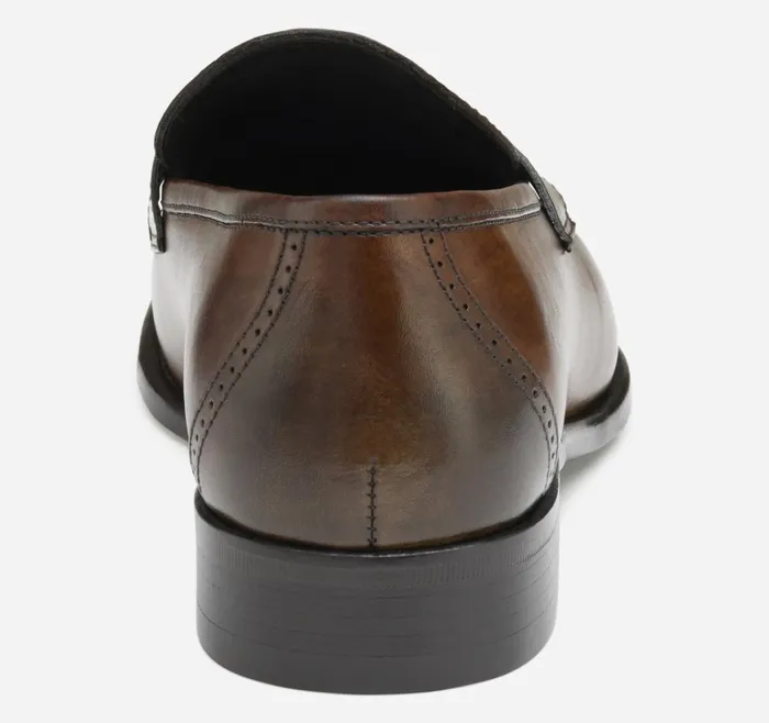 Johnston and Murphy SlipOns Men Ellsworth Penny Brown Italian Calfskin Johnston and Murphy SlipOns Men Ellsworth Penny Brown Italian Calfskin