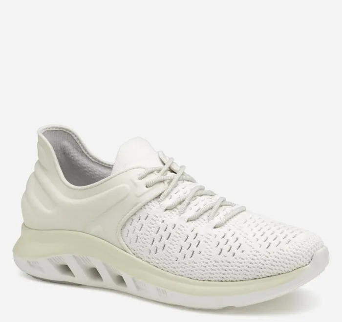 Johnston and Murphy Sneakers Women Activate Knit UThroat White Knitnylon