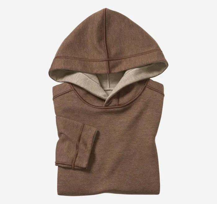 Johnston and Murphy Sweaters and Knits Boys Boys Reversible Solid Hoodie Rustoatmeal