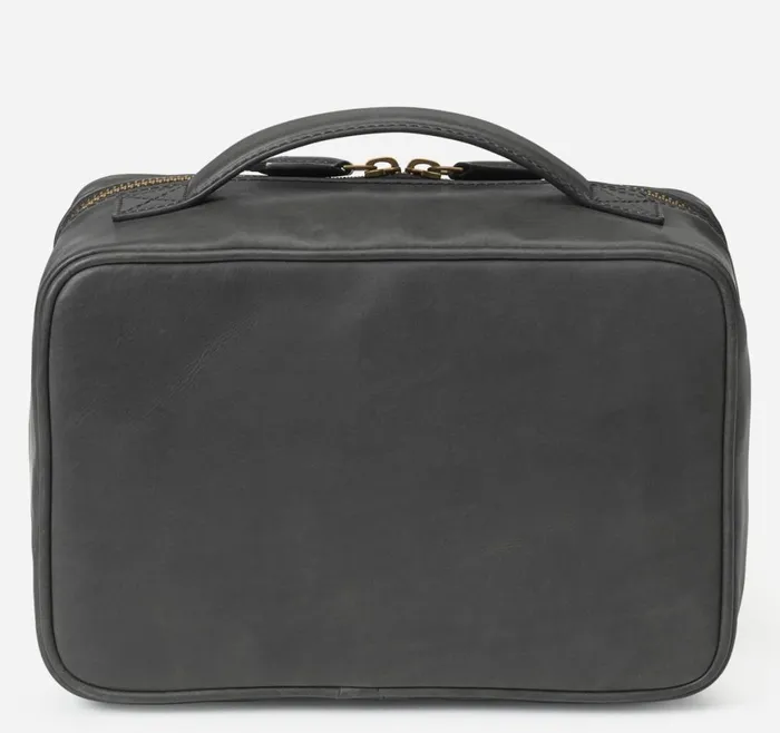 Johnston and Murphy Travel Accessories Men Rhodes Travel Kit Black Full Grain Johnston and Murphy Travel Accessories Men Rhodes Travel Kit Black Full Grain