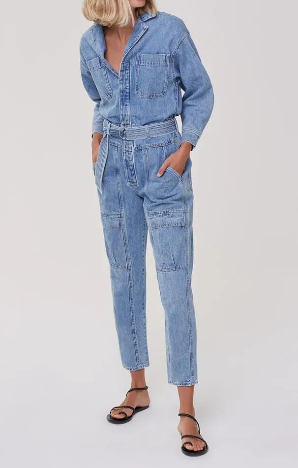 Jumpsuits Women Citizens Of Humanity Willa Utility Jumpsuit In Hold Steady Hold Steady