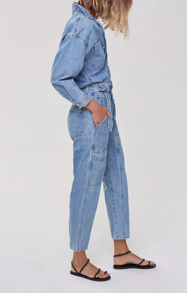 Jumpsuits Women Citizens Of Humanity Willa Utility Jumpsuit In Hold Steady Hold Steady