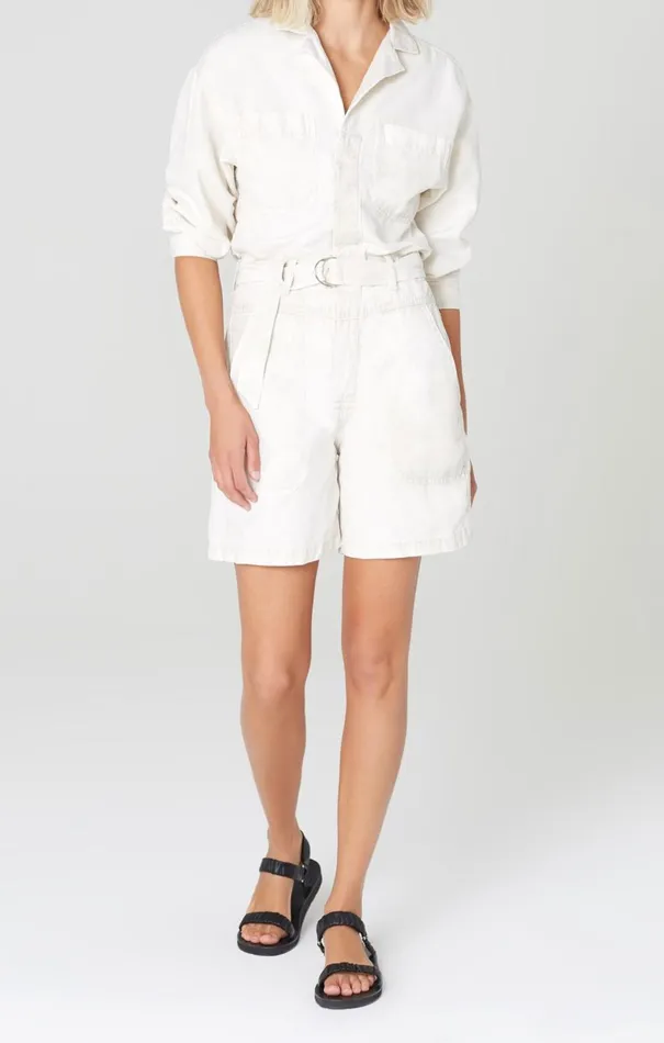 Jumpsuits Women Citizens Of Humanity Willa Utility Romper In Sand Castle Sand Castle