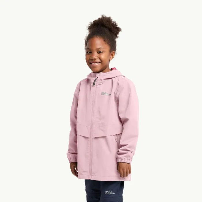 Kids Jack Wolfskin 3in1 Jackets MALIMA JACKET G 8211 Water Lily 92 8211 Kids Rain Jacket