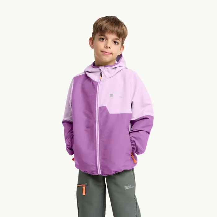 Kids Jack Wolfskin Softshell Jackets TURBULENCE HOODED JKT K 8211 Sea Rose 140 8211 Kids Softshell Jacket Kids Jack Wolfskin Softshell Jackets TURBULENCE HOODED JKT K 8211 Sea Rose 140 8211 Kids Softshell Jacket