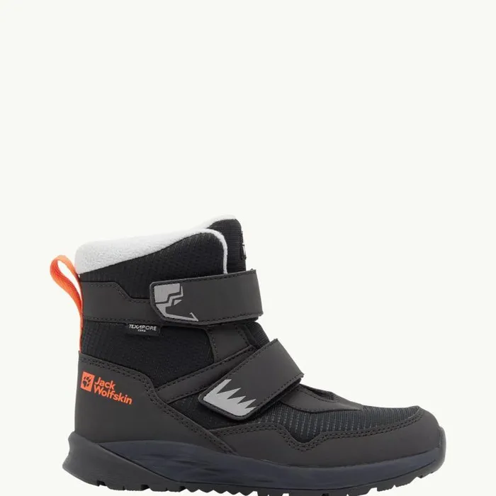 Kids Jack Wolfskin Waterproof Shoes POLAR BEARB TEXAPORE MID VC K 8211 Phantom 33 8211 Kids Winter Shoes Kids Jack Wolfskin Waterproof Shoes POLAR BEARB TEXAPORE MID VC K 8211 Phantom 33 8211 Kids Winter Shoes