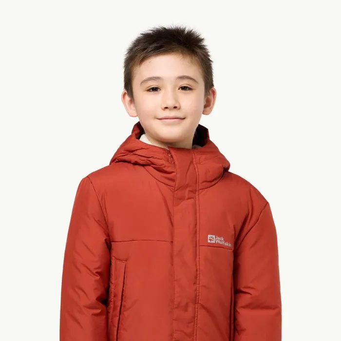 Kids Jack Wolfskin Winter Jackets SNOWBEAR JKT K 8211 Intense Rust 140 8211 Kids Winter Jacket Kids Jack Wolfskin Winter Jackets SNOWBEAR JKT K 8211 Intense Rust 140 8211 Kids Winter Jacket