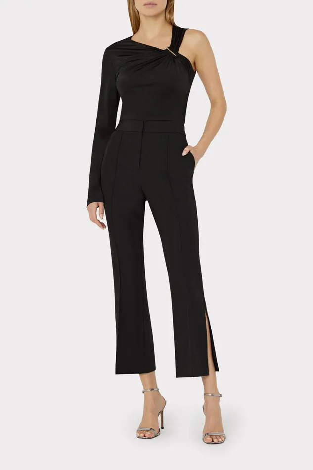 Kiernan Top Black Women Milly Tops