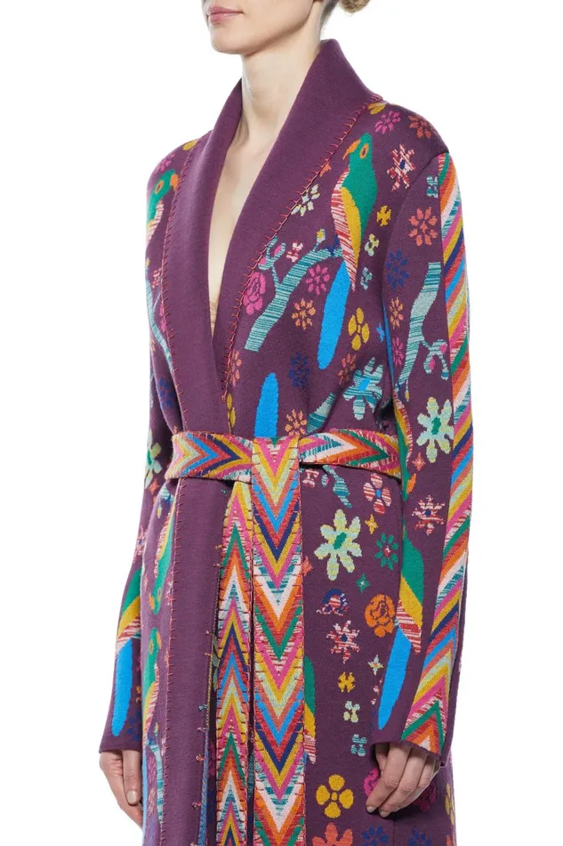 Knitwear Women Gabriela Hearst Margot Knit Cardigan In Multi Merino Wool