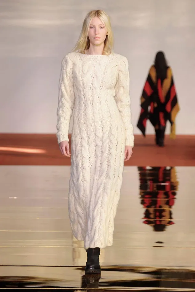 Knitwear Women Gabriela Hearst Poppy Knit Dress In Ivory Welfat Cashmere