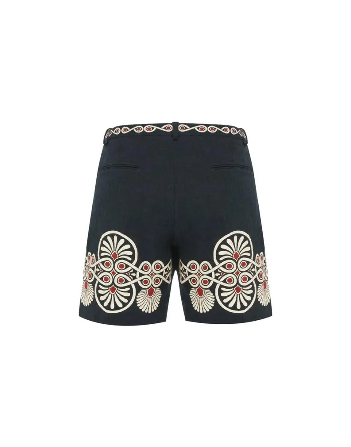 La Double J Boyfriend Shorts Medallion Place Black Women Shorts and Pants La Double J Boyfriend Shorts Medallion Place Black Women Shorts and Pants