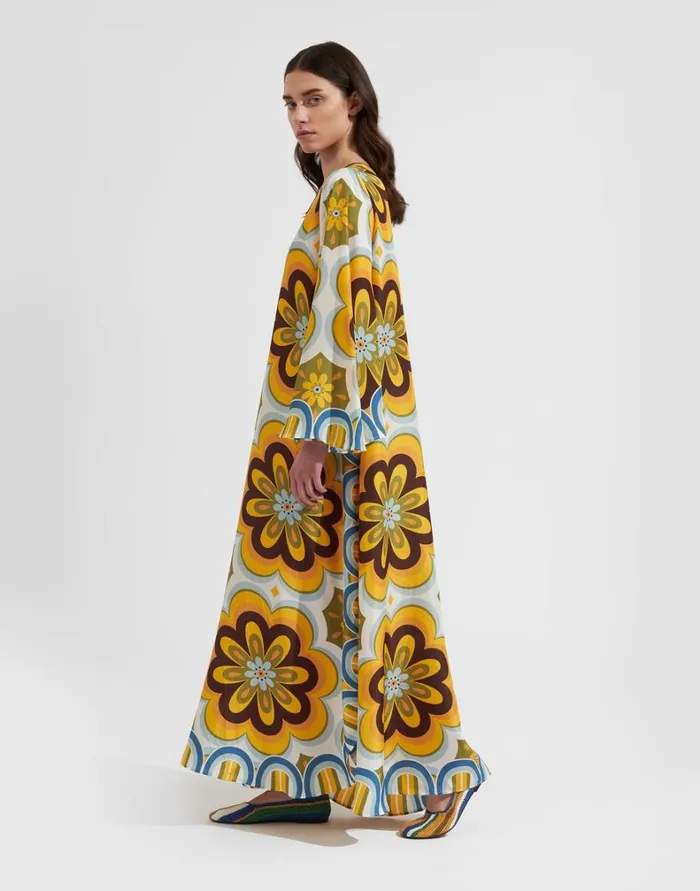 La Double J Flying Dress Placed Ciccio Place Women Dresses La Double J Flying Dress Placed Ciccio Place Women Dresses