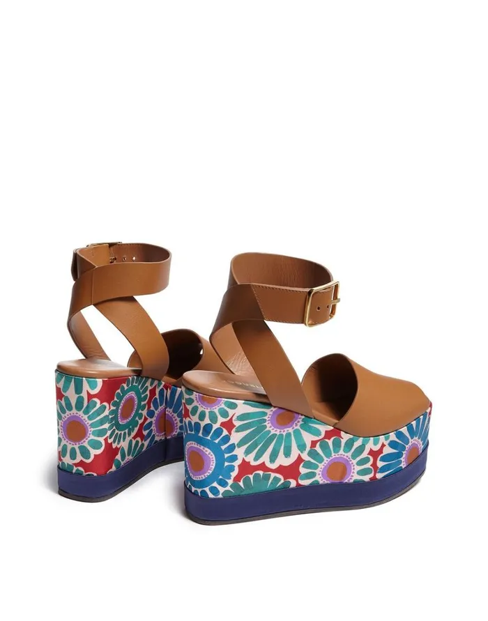 La Double J High Plateau Crazy Daisy Women Shoes La Double J High Plateau Crazy Daisy Women Shoes