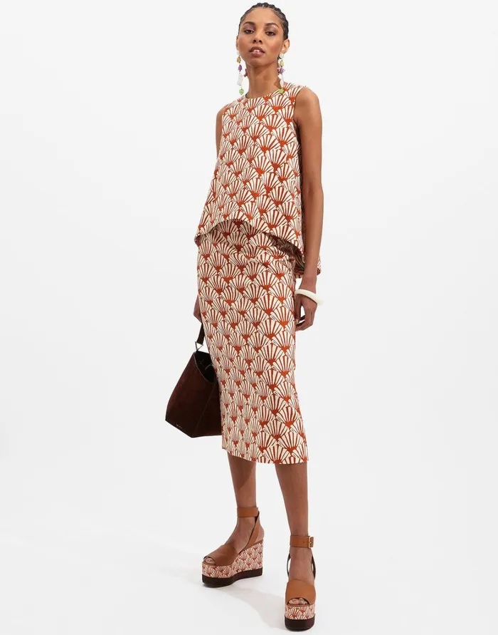 La Double J La Scala Top Ventaglio Women Shirts and Tops La Double J La Scala Top Ventaglio Women Shirts and Tops