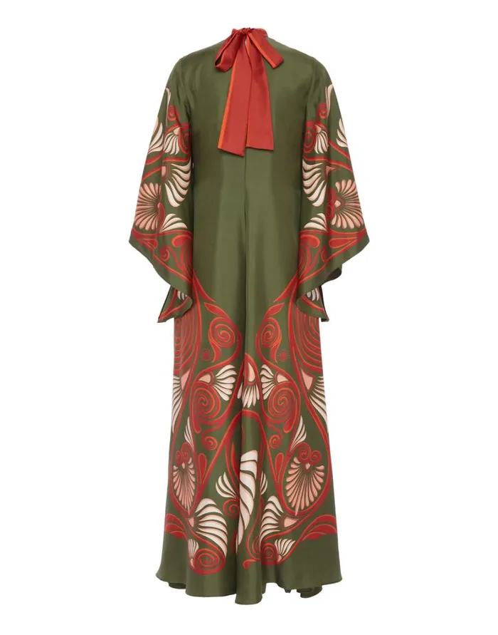 La Double J Magnifico Dress Kerylos Place Dark Green Women Dresses La Double J Magnifico Dress Kerylos Place Dark Green Women Dresses