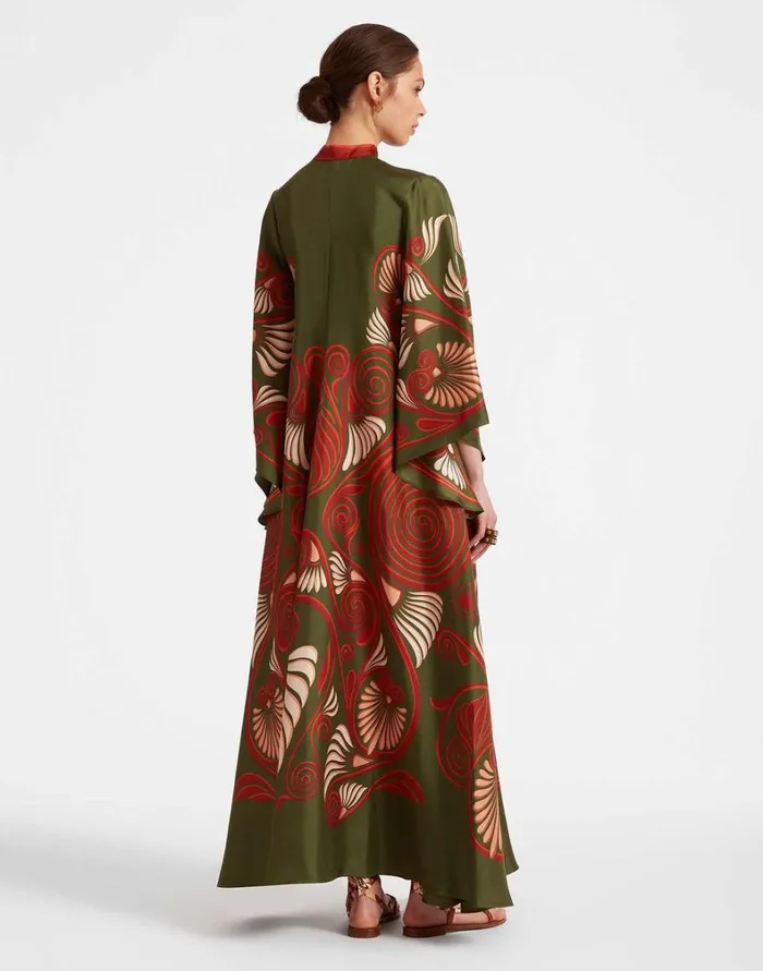 La Double J Magnifico Dress Kerylos Place Dark Green Women Dresses La Double J Magnifico Dress Kerylos Place Dark Green Women Dresses