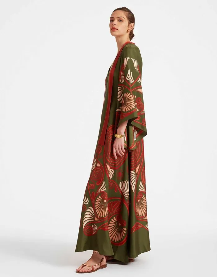 La Double J Magnifico Dress Kerylos Place Dark Green Women Dresses La Double J Magnifico Dress Kerylos Place Dark Green Women Dresses