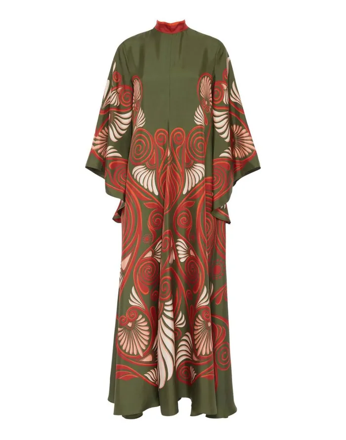 La Double J Magnifico Dress Kerylos Place Dark Green Women Dresses La Double J Magnifico Dress Kerylos Place Dark Green Women Dresses