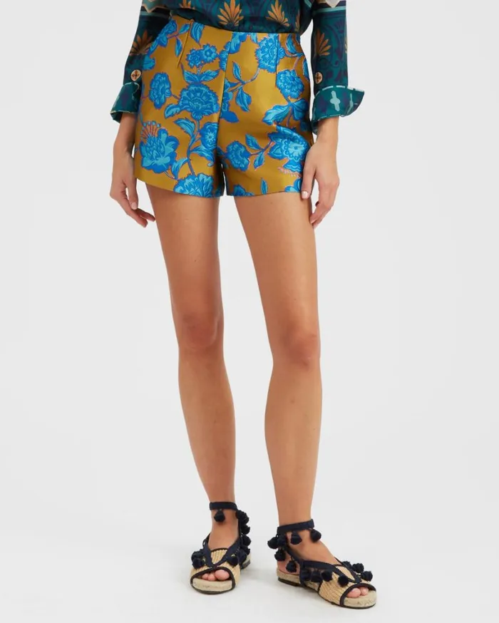 La Double J Margarita Shorts Hottie Turquoise Women Shorts and Pants La Double J Margarita Shorts Hottie Turquoise Women Shorts and Pants