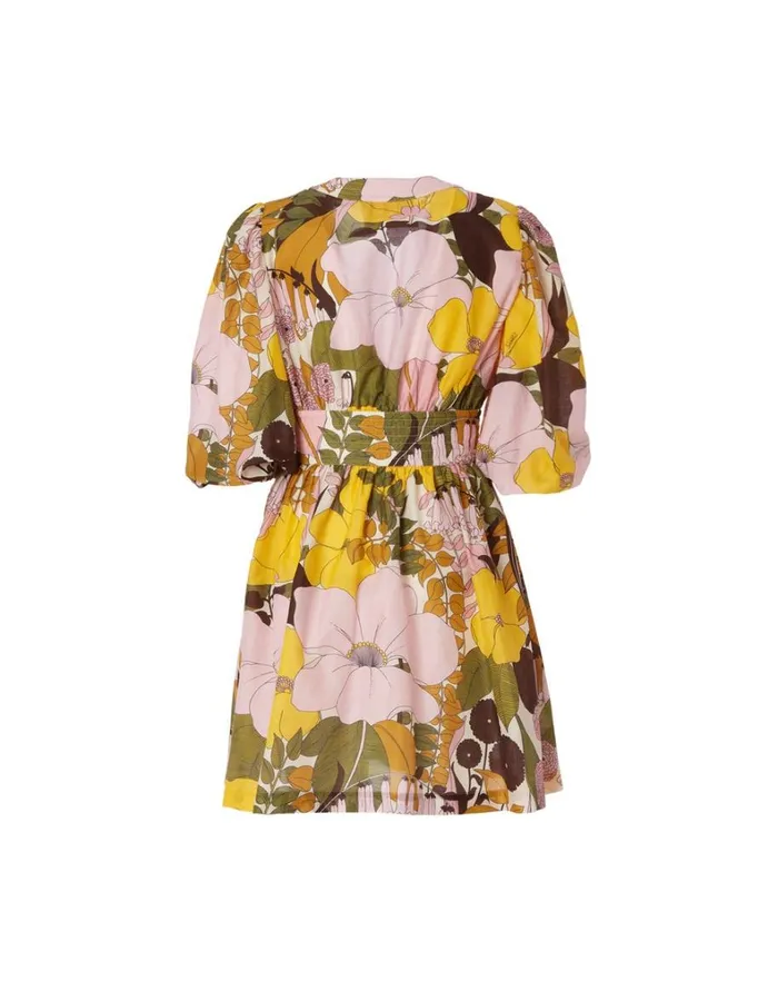La Double J Margherita Dress Big Flower Rose Women Dresses La Double J Margherita Dress Big Flower Rose Women Dresses