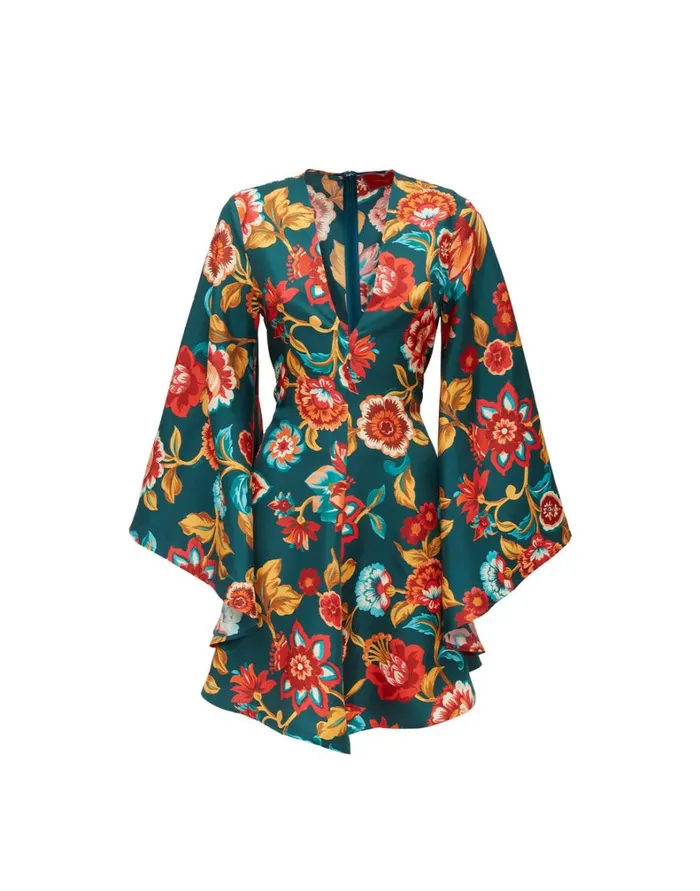 La Double J Mini Magnifico Dress Hottie Emerald Women Dresses La Double J Mini Magnifico Dress Hottie Emerald Women Dresses