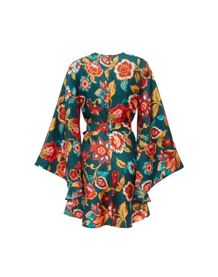 La Double J Mini Magnifico Dress Hottie Emerald Women Dresses La Double J Mini Magnifico Dress Hottie Emerald Women Dresses