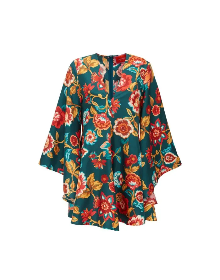 La Double J Mini Magnifico Dress Hottie Emerald Women Dresses La Double J Mini Magnifico Dress Hottie Emerald Women Dresses