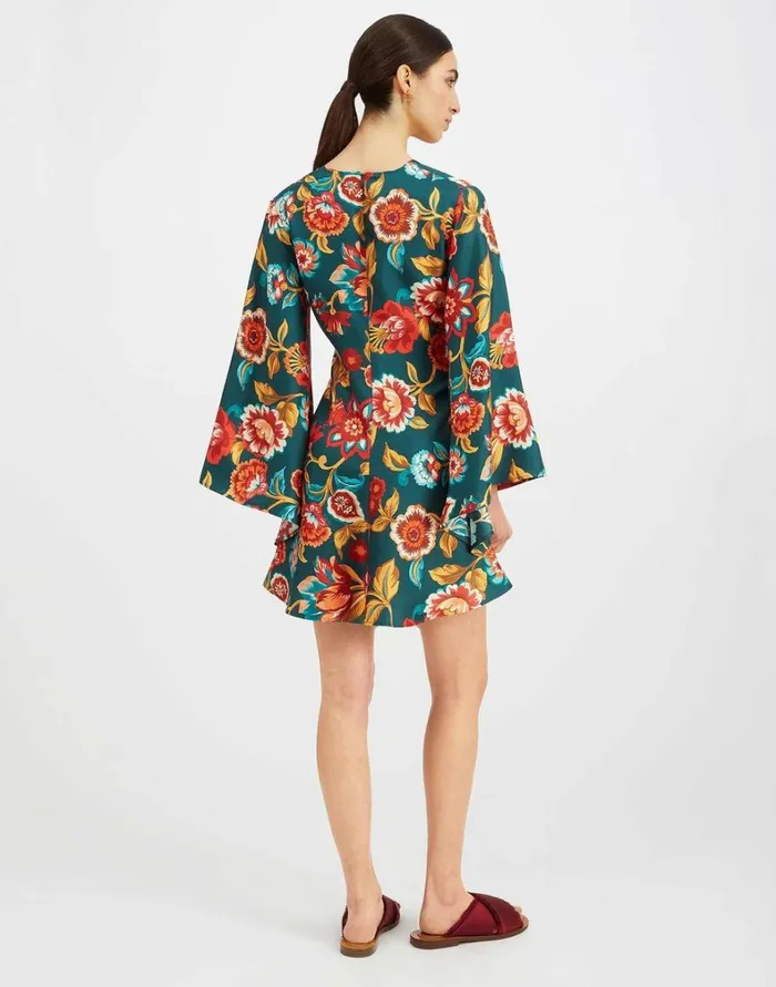 La Double J Mini Magnifico Dress Hottie Emerald Women Dresses La Double J Mini Magnifico Dress Hottie Emerald Women Dresses