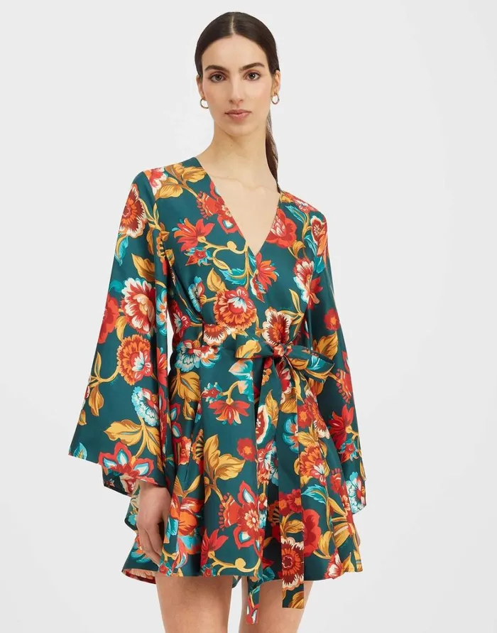La Double J Mini Magnifico Dress Hottie Emerald Women Dresses La Double J Mini Magnifico Dress Hottie Emerald Women Dresses