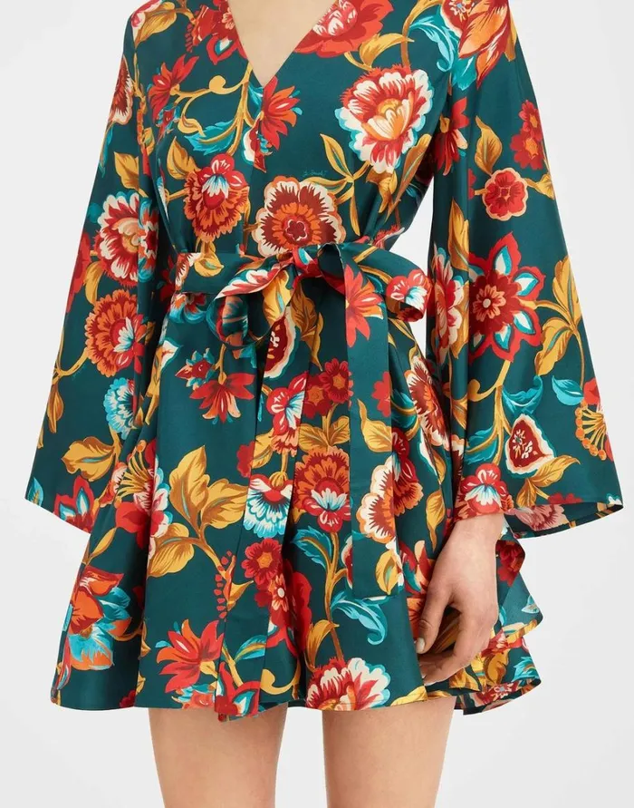 La Double J Mini Magnifico Dress Hottie Emerald Women Dresses La Double J Mini Magnifico Dress Hottie Emerald Women Dresses