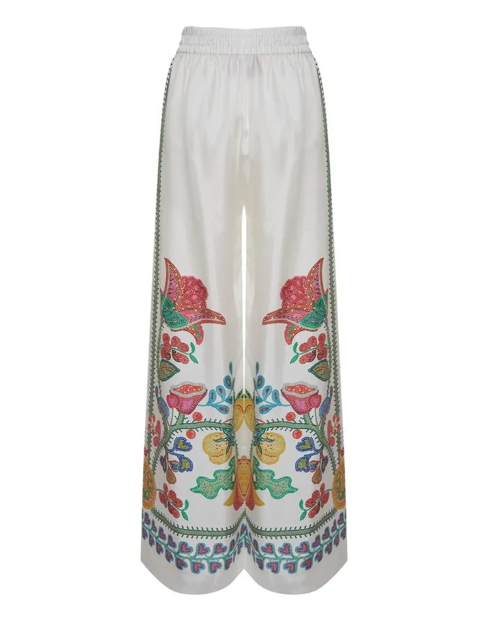 La Double J Palazzo Pants Grenadilla Place Off White Women Shorts and Pants La Double J Palazzo Pants Grenadilla Place Off White Women Shorts and Pants