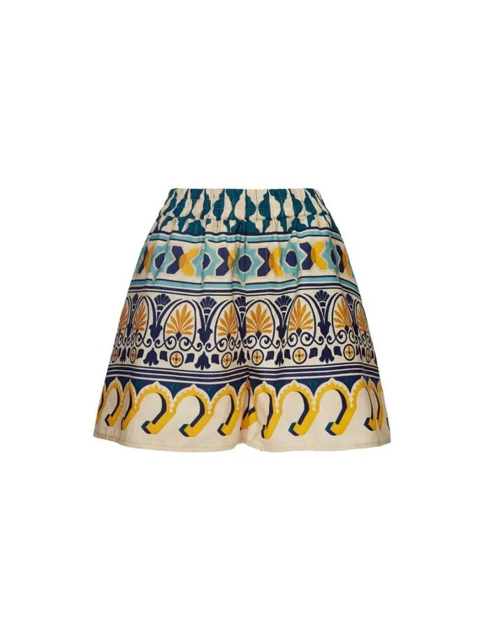 La Double J PullUp Shorts Casareale Small Place Cream Women Shorts and Pants La Double J PullUp Shorts Casareale Small Place Cream Women Shorts and Pants