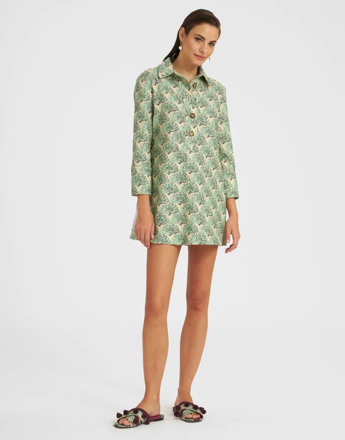 La Double J Short Artemis Dress Fans Mint Women Dresses