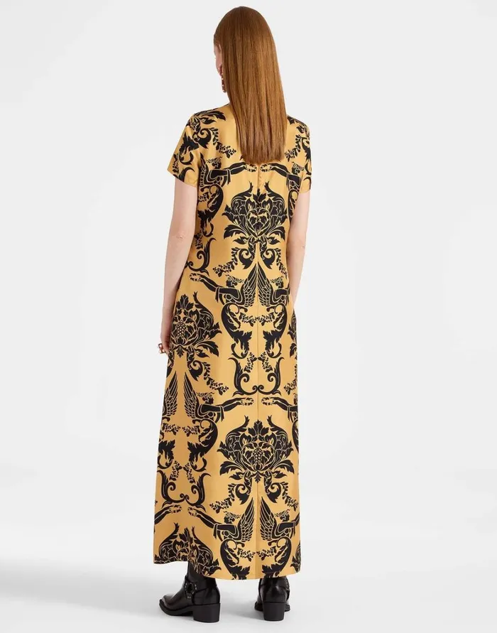 La Double J Swing Dress Cherubs Gold Women Dresses La Double J Swing Dress Cherubs Gold Women Dresses