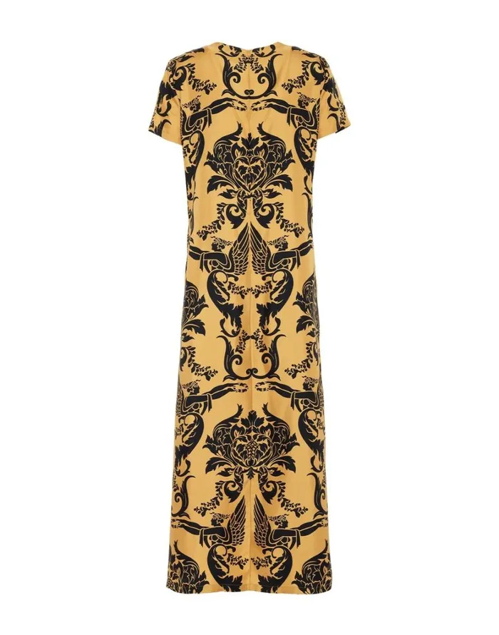La Double J Swing Dress Cherubs Gold Women Dresses La Double J Swing Dress Cherubs Gold Women Dresses