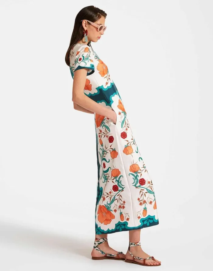 La Double J Swing Dress Morpheus Place Orange Women Dresses La Double J Swing Dress Morpheus Place Orange Women Dresses