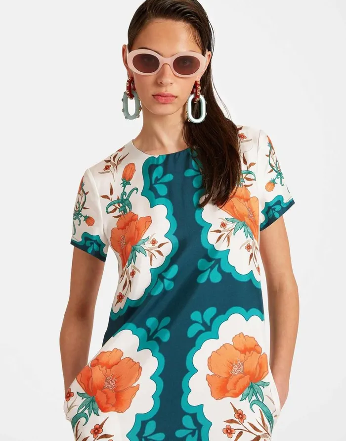 La Double J Swing Dress Morpheus Place Orange Women Dresses La Double J Swing Dress Morpheus Place Orange Women Dresses