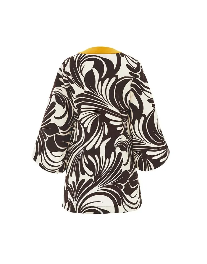 La Double J The Kaftan Mini Watermarble Women Dresses La Double J The Kaftan Mini Watermarble Women Dresses