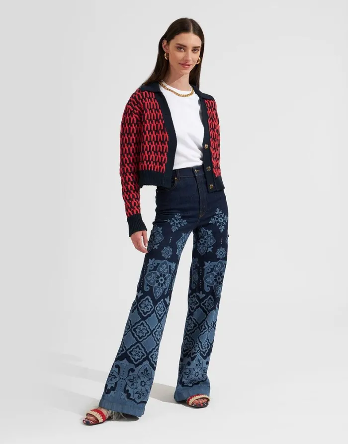 La Double J Winset Cardigan Navy Women Knitwear La Double J Winset Cardigan Navy Women Knitwear