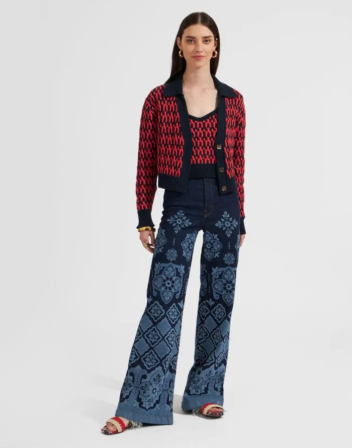 La Double J Winset Cardigan Navy Women Knitwear La Double J Winset Cardigan Navy Women Knitwear