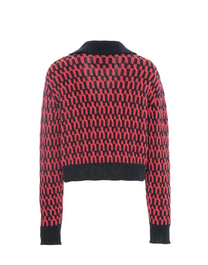 La Double J Winset Cardigan Navy Women Knitwear La Double J Winset Cardigan Navy Women Knitwear