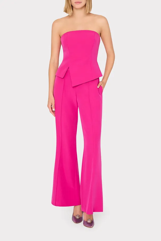 Lana Cady Strapless Top Fuchsia Women Milly Matching Sets