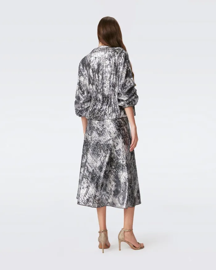 Laredo Jacket Shadow Dancer Black Women DVF Jackets and Coats
