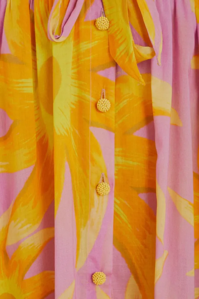 Light Pink Sunny Side Maxi Skirt Women FARM Rio Skirts Light Pink Sunny Side Maxi Skirt Women FARM Rio Skirts